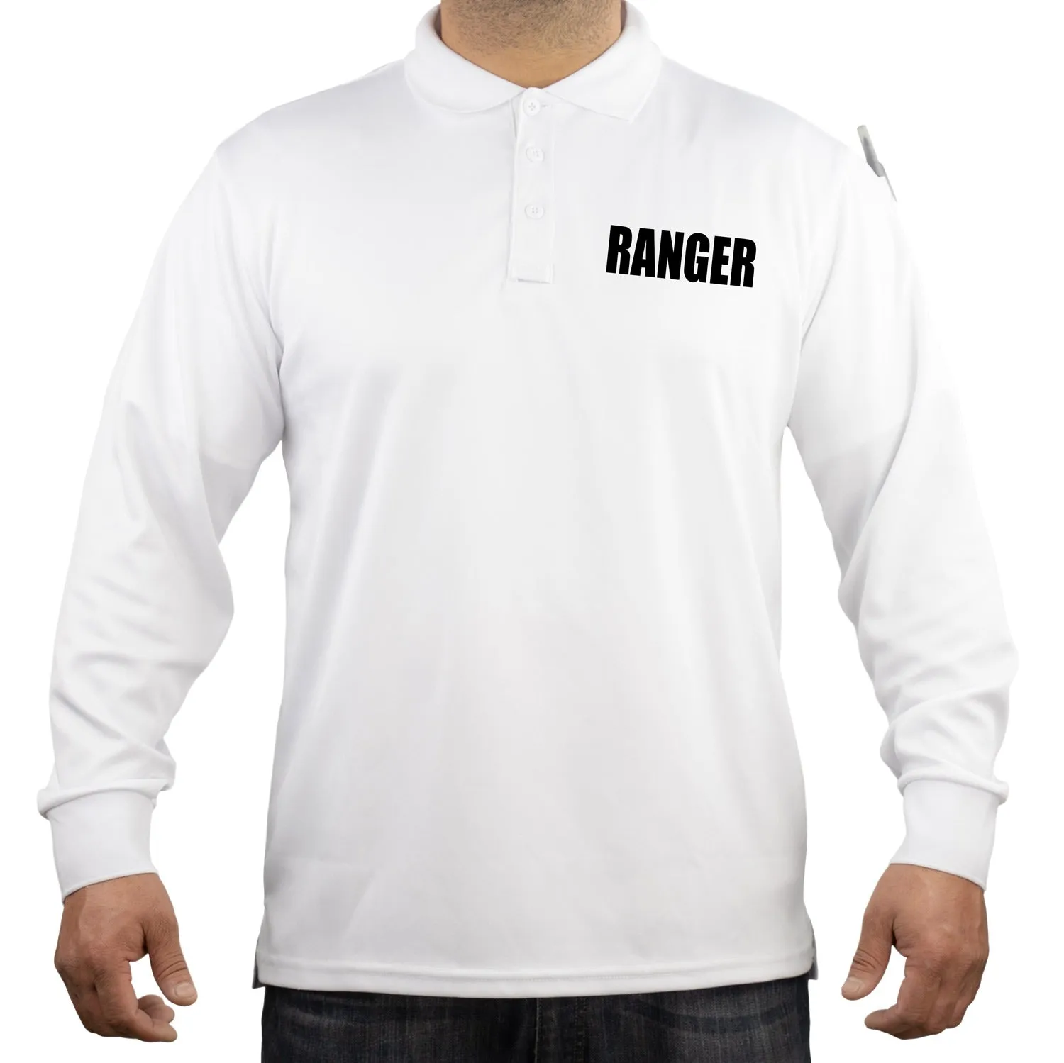 100% Polyester Ranger Tactical Performance Polo Long Sleeve Shirt