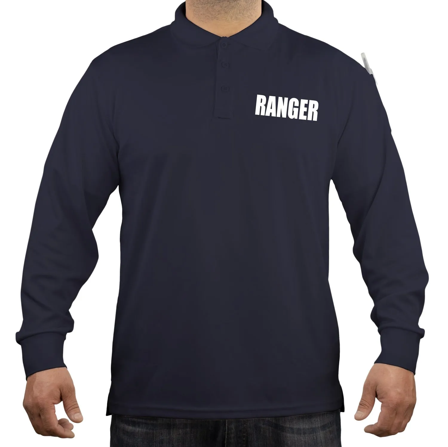 100% Polyester Ranger Tactical Performance Polo Long Sleeve Shirt