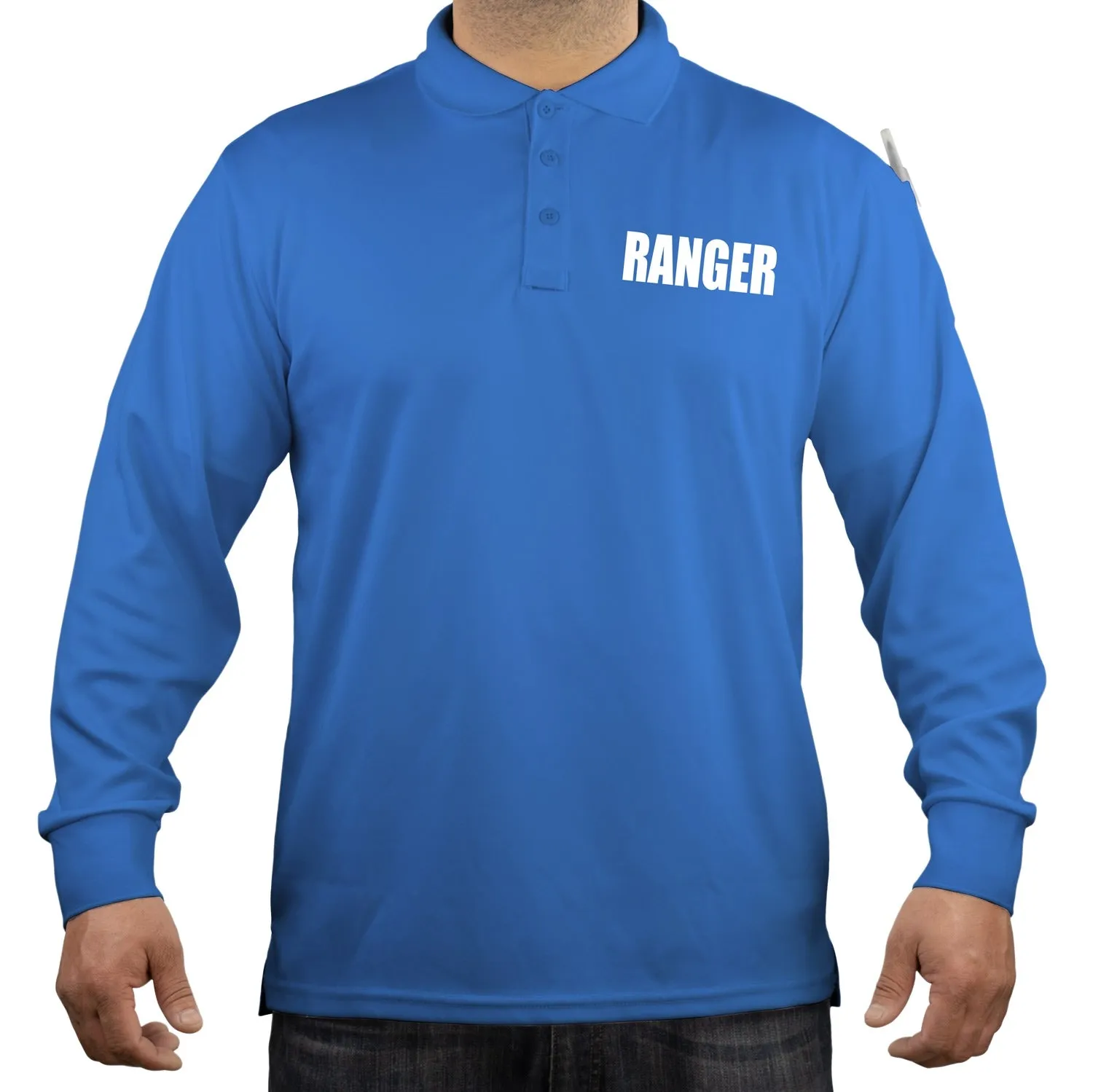 100% Polyester Ranger Tactical Performance Polo Long Sleeve Shirt