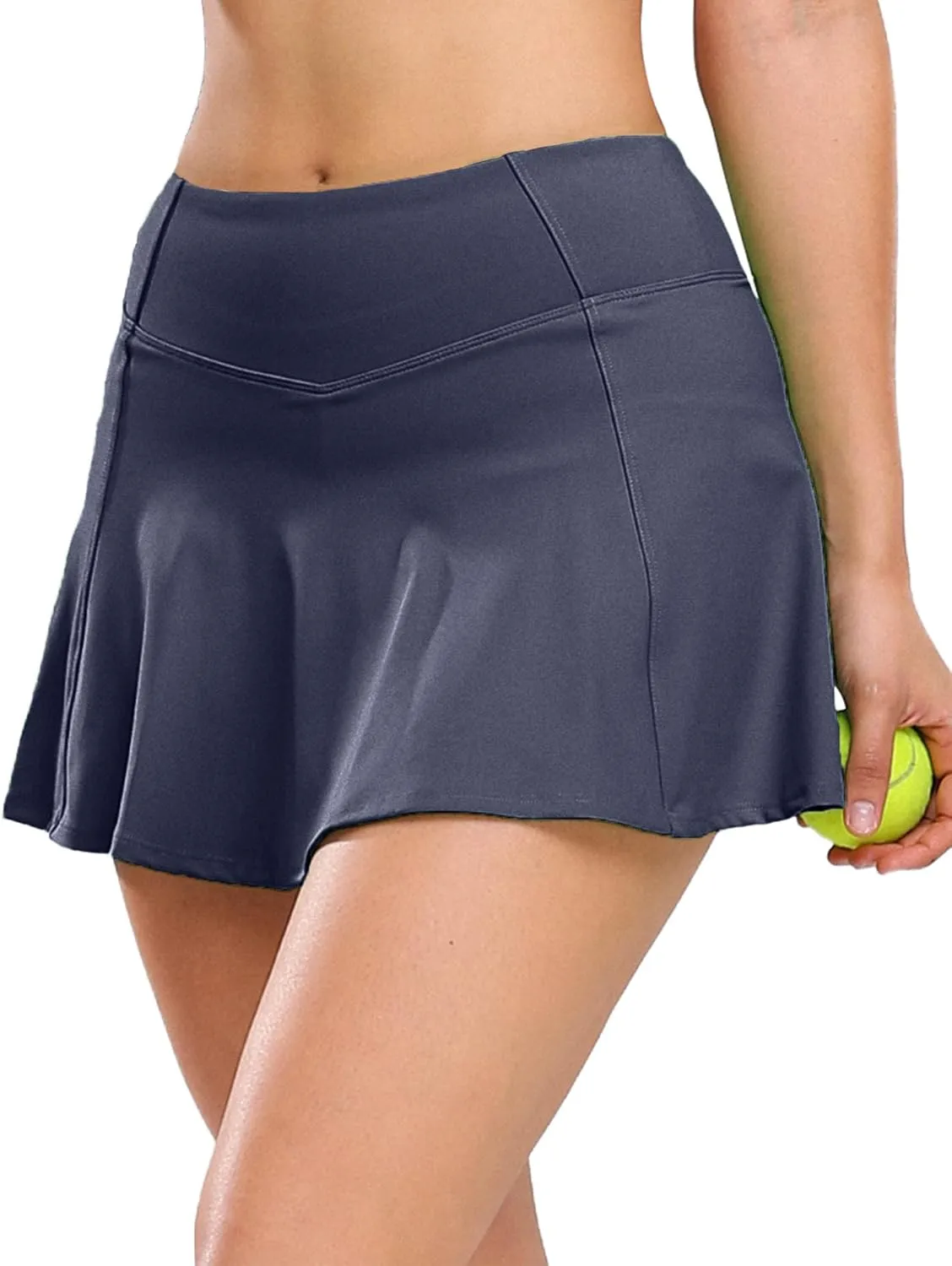 1a1a Womens Tennis Golf Skirts with Shorts Pockets High Waisted Sports Athletic Skorts Skirt