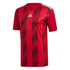 Adidas Adult Striped 19 Jersey (Red/White)
