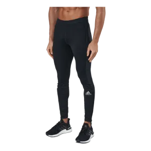 Adidas Saturday Warm Running Leggings Men Black