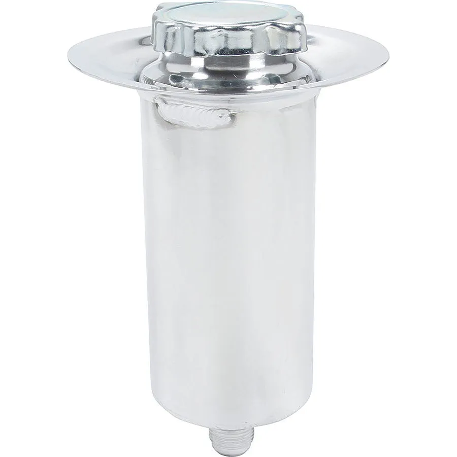 Allstar Performance Flush Mount Remote Fill Tank - 10 AN Outlet - Vented Cap