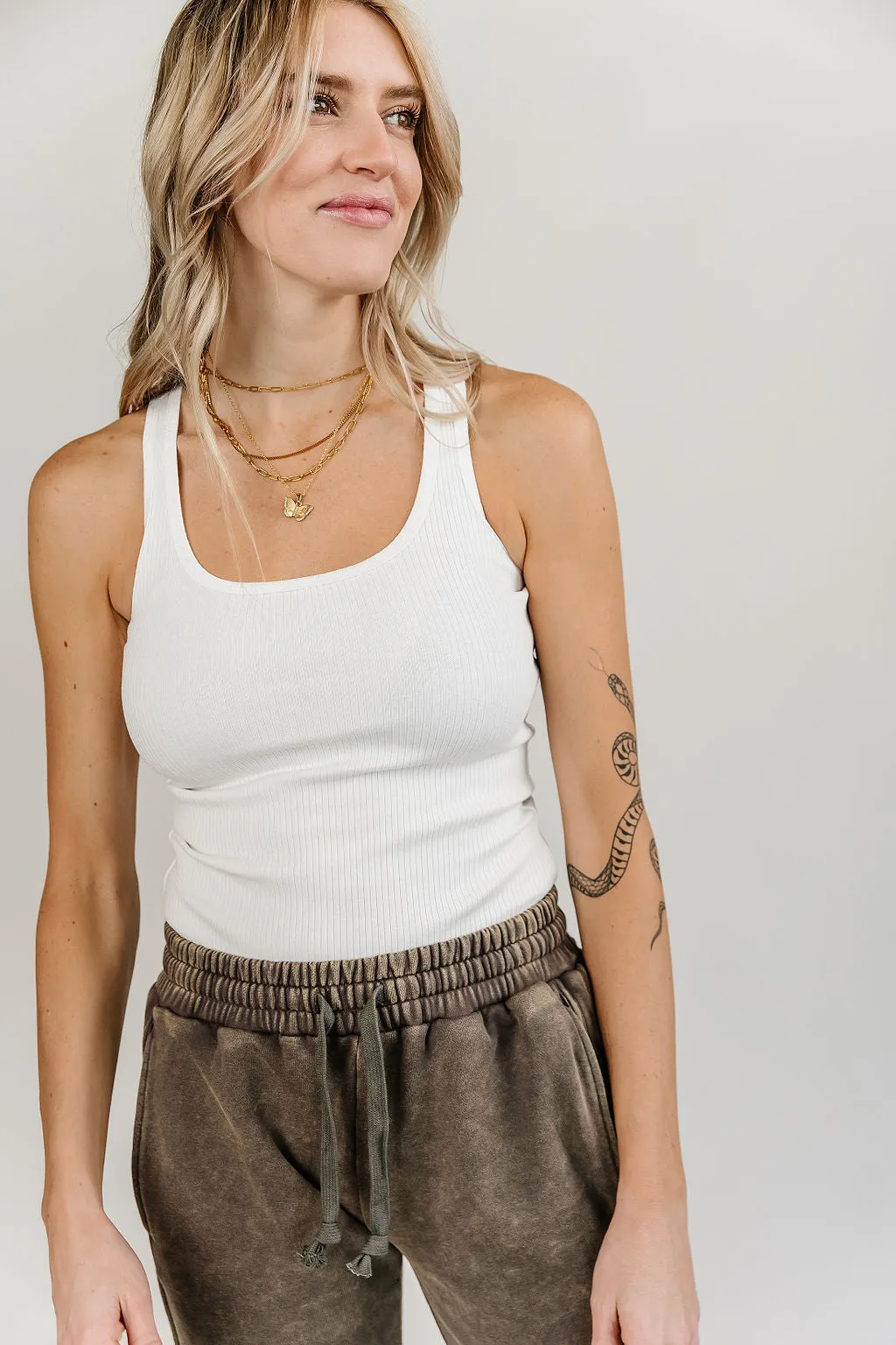 Ampersand Avenue Most Wanted Tank - White