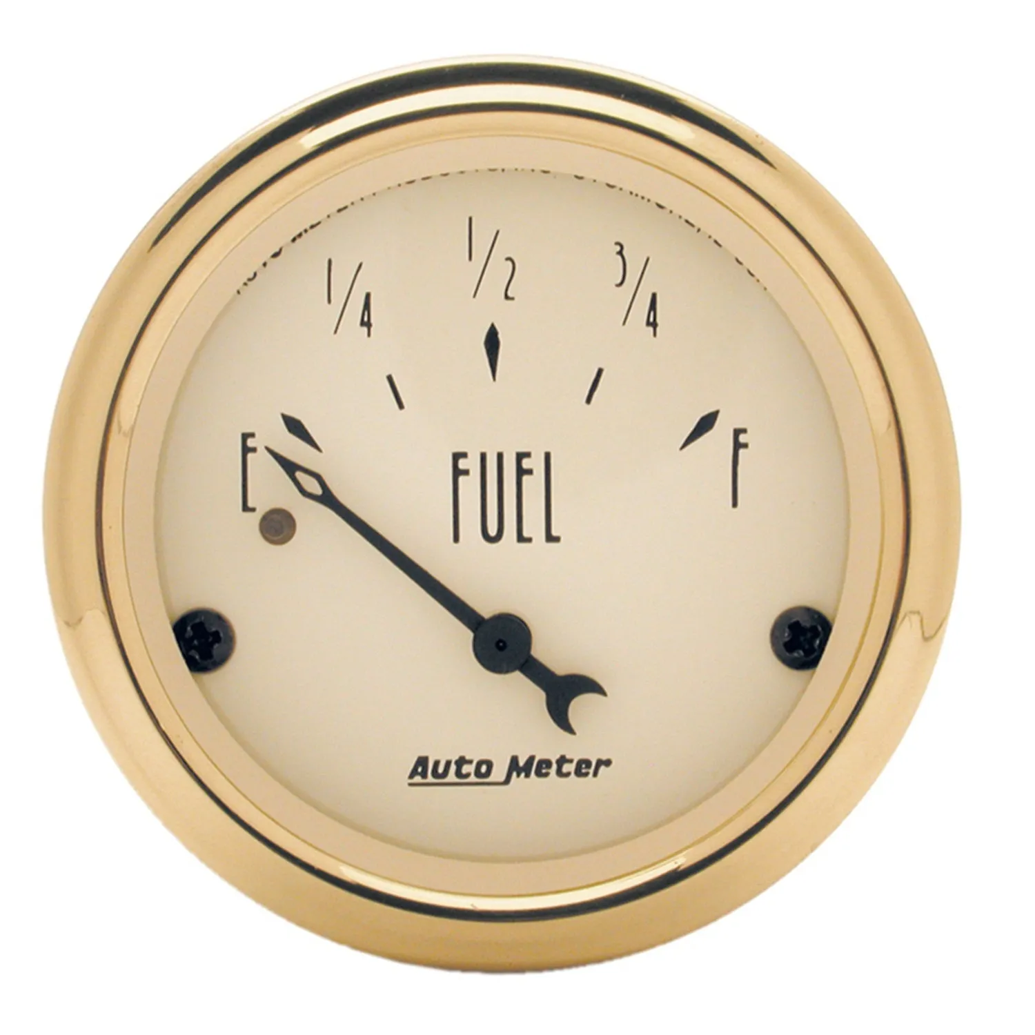 AutoMeter 1506 GAUGE; FUEL LEVEL; 2 1/16in.; 240OE TO 33OF; ELEC; GOLDEN OLDIES