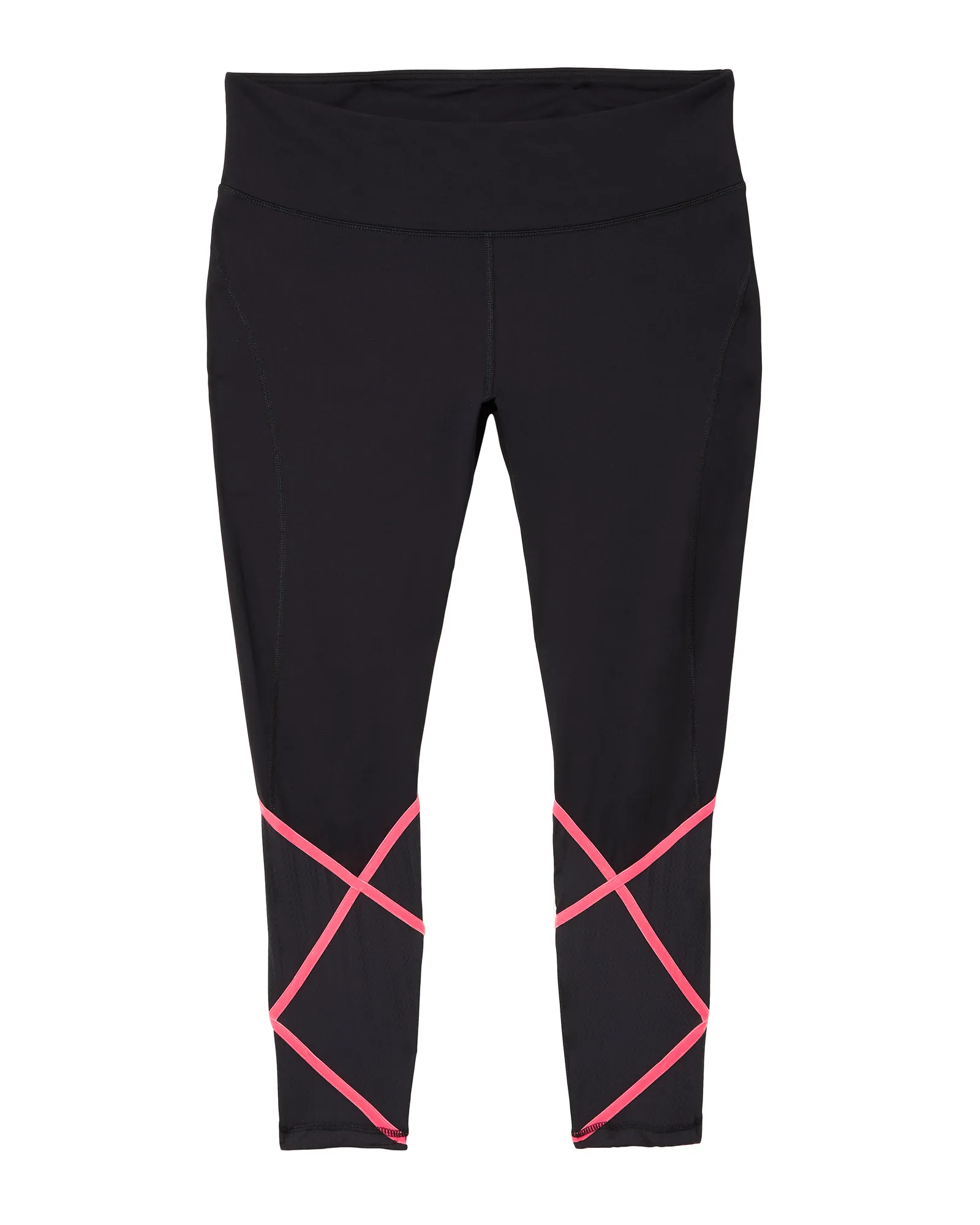 Bay View Leggings | Black / Pink