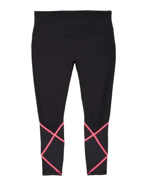 Bay View Leggings | Black / Pink