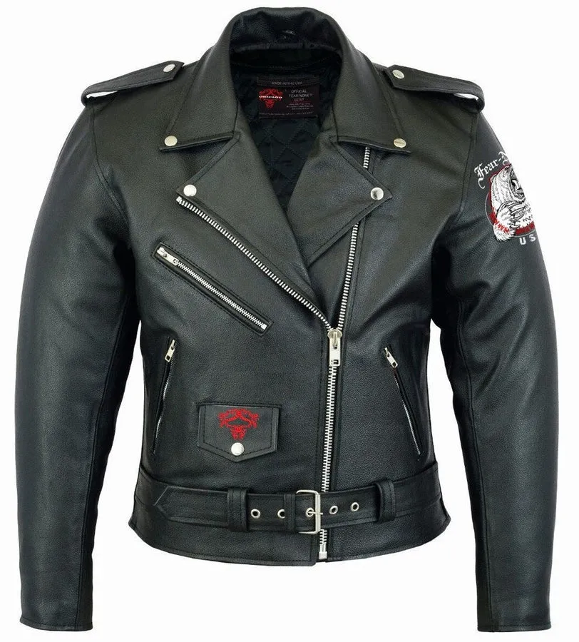 Bear Rider Leather Highway Jacket