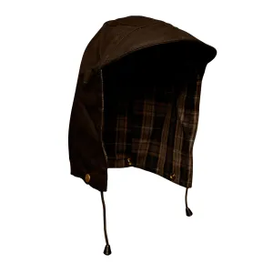 Burke & Wills Detachable Oilskin Hood | Brown or Sand