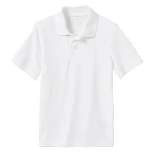 Children & Boy's Short Sleeve Moisture Wicking Polo Shirts (Sizes, 4 to 20)