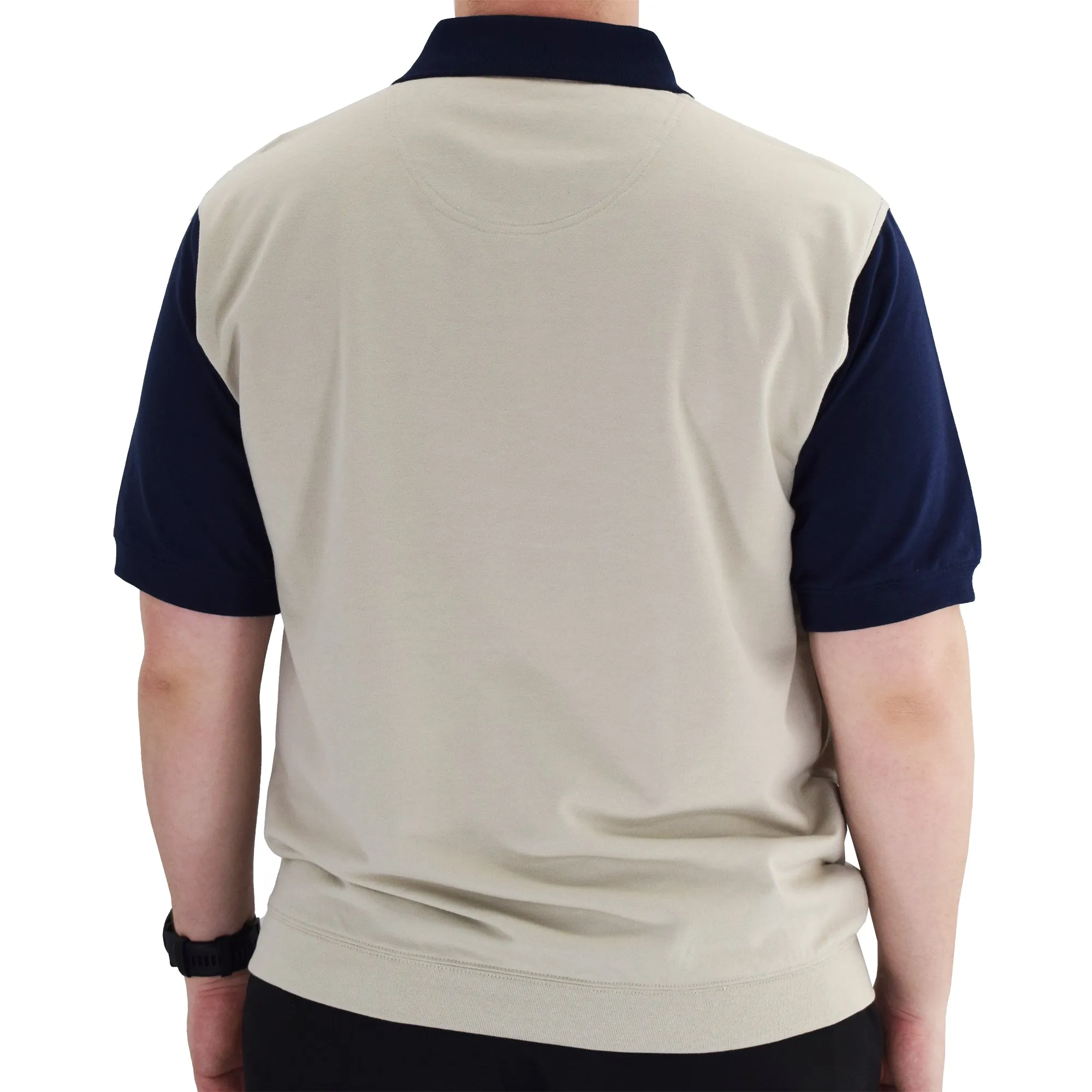 Classics by Palmland Short Sleeve Polo Shirt - 6190-326 Navy