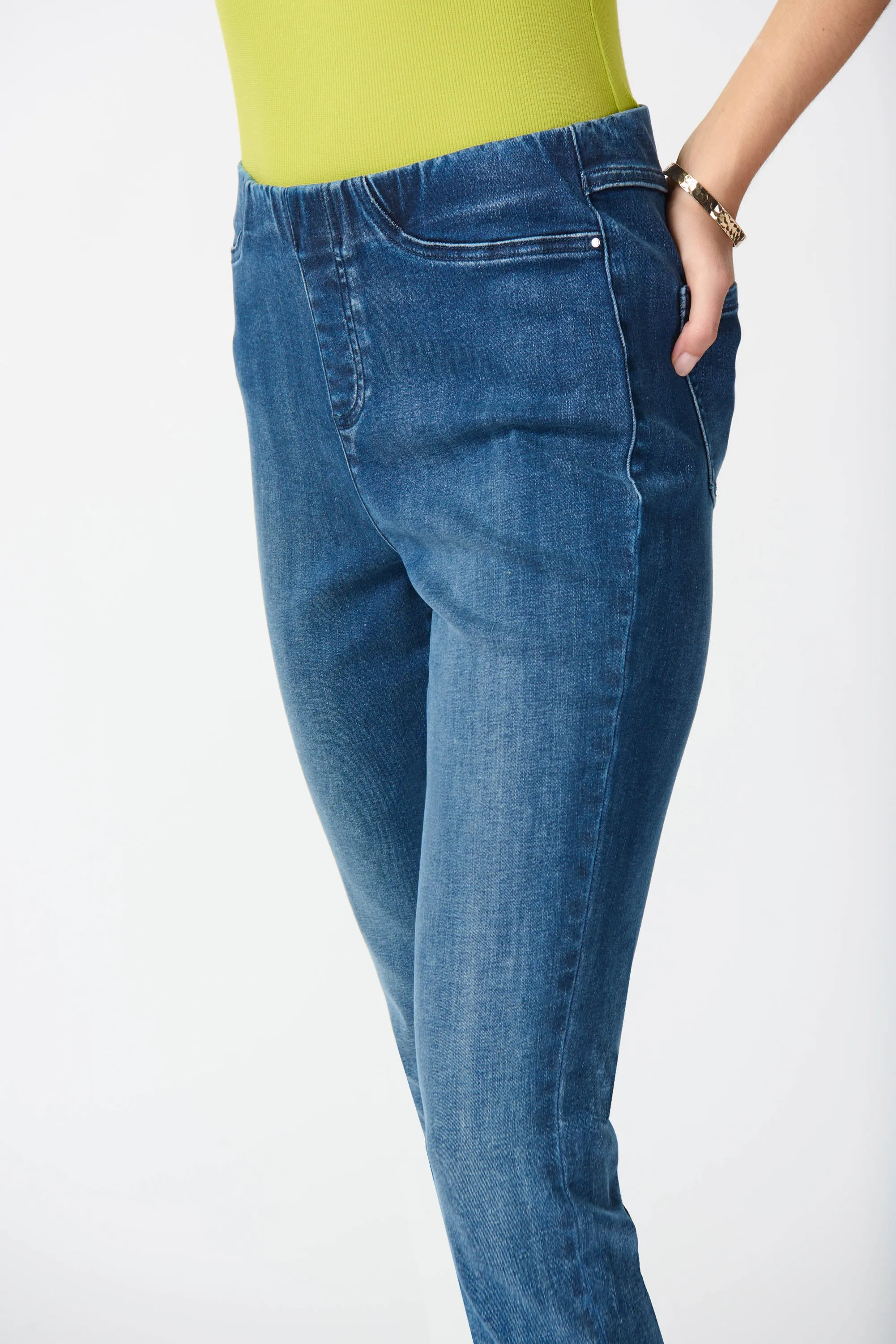 Denim Slim Fit Pull-On Jeans