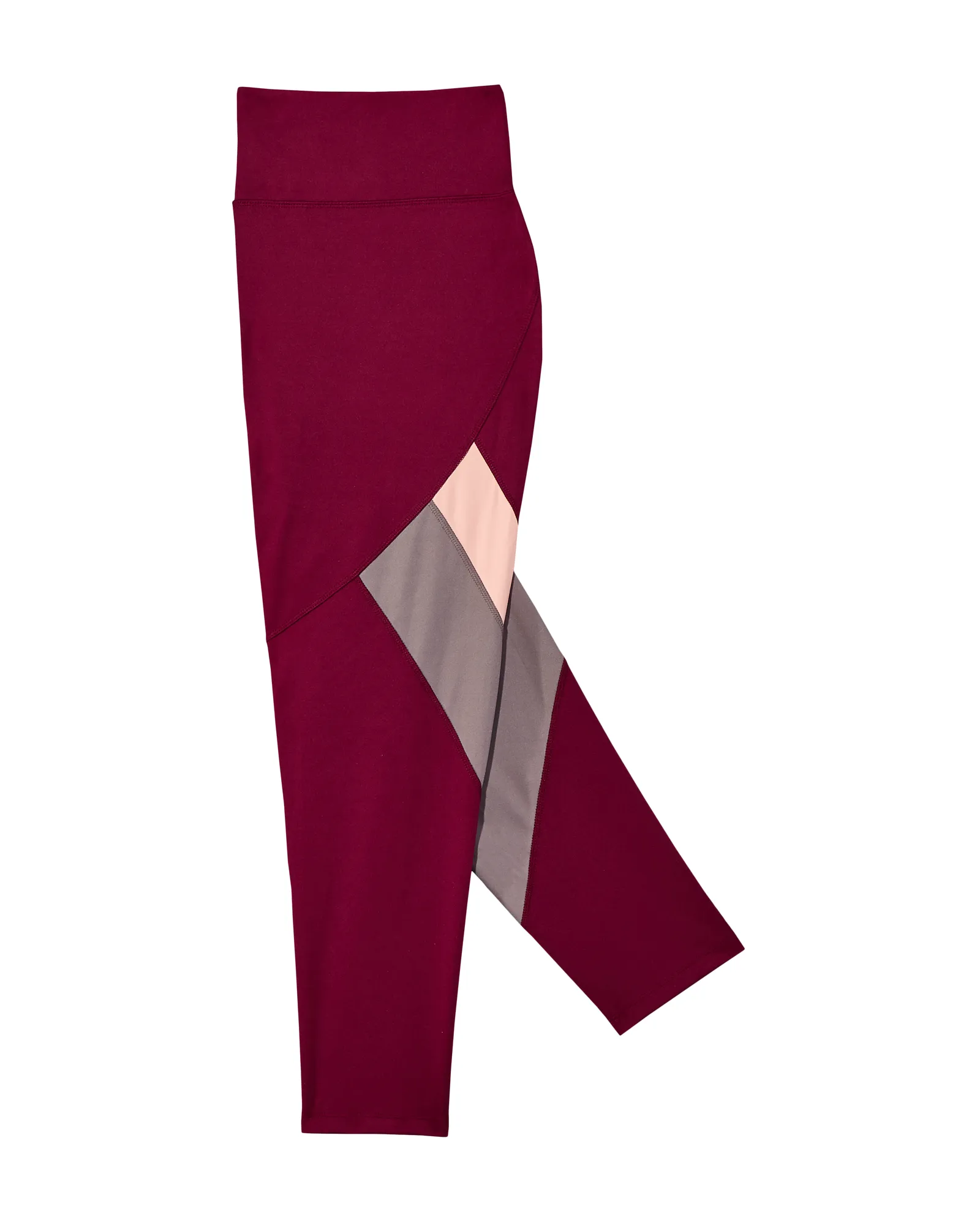 Devoe Leggings | Burgundy / Peach