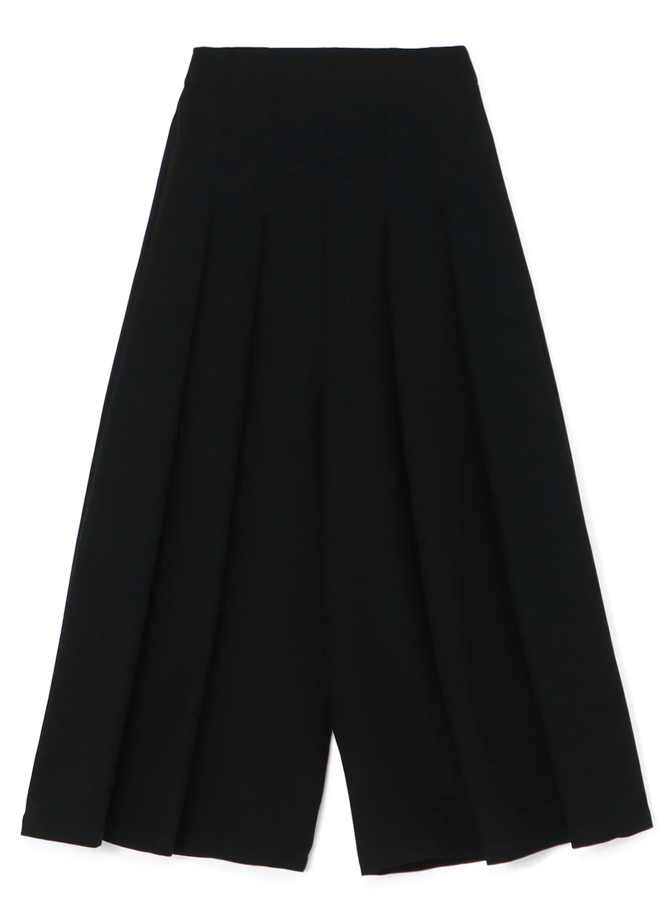 DOUBLE SATIN TACK FLARE PANTS