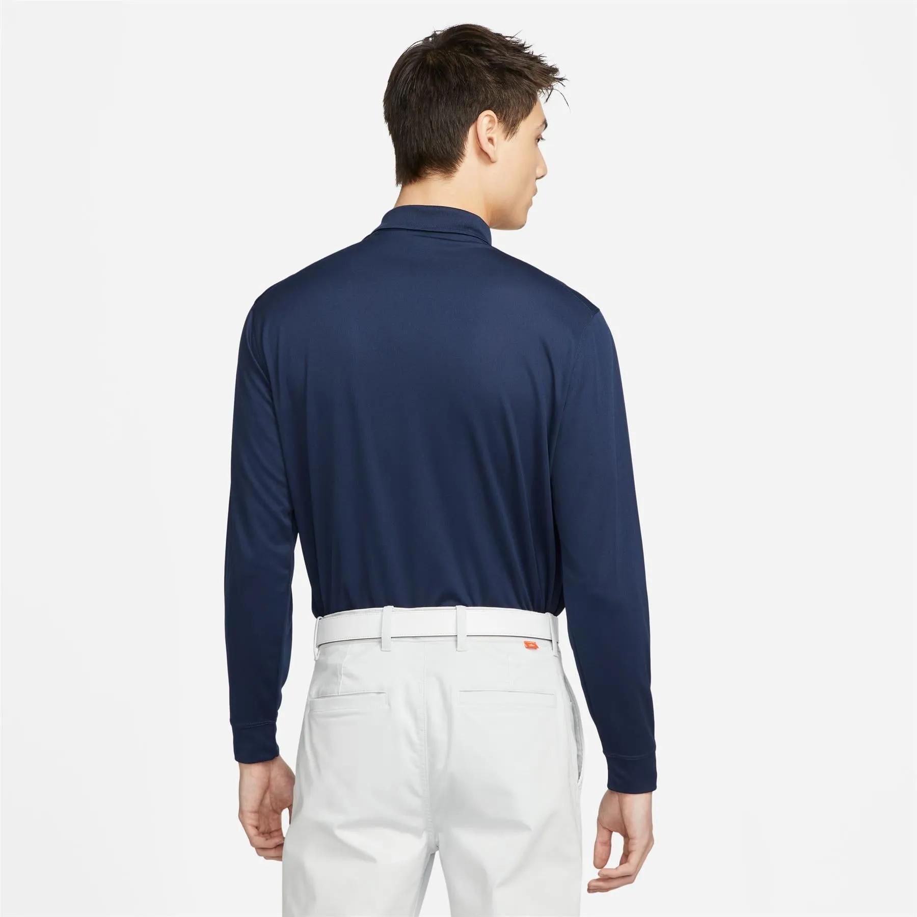Dri-FIT Victory Solid LS Polo Navy - 2024