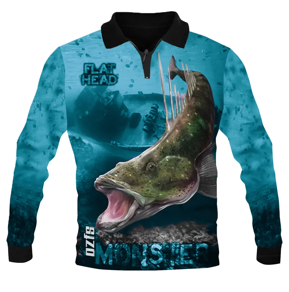 Flathead Fishing Shirt - Quick Dry & UV Rated