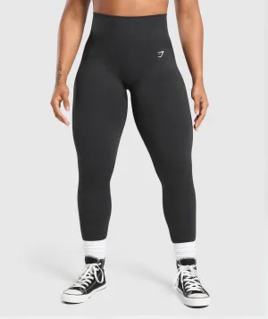 Gymshark Adapt Fleck Seamless Leggings - Mineral/Black