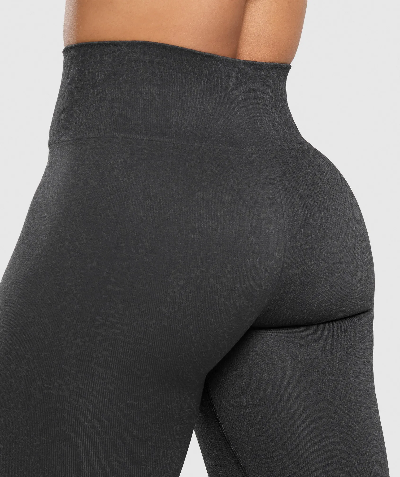 Gymshark Adapt Fleck Seamless Leggings - Mineral/Black