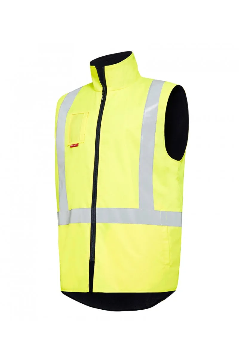 Hard Yakka Hi-Vis Taped All Weather Fleece Vest (Y21480)