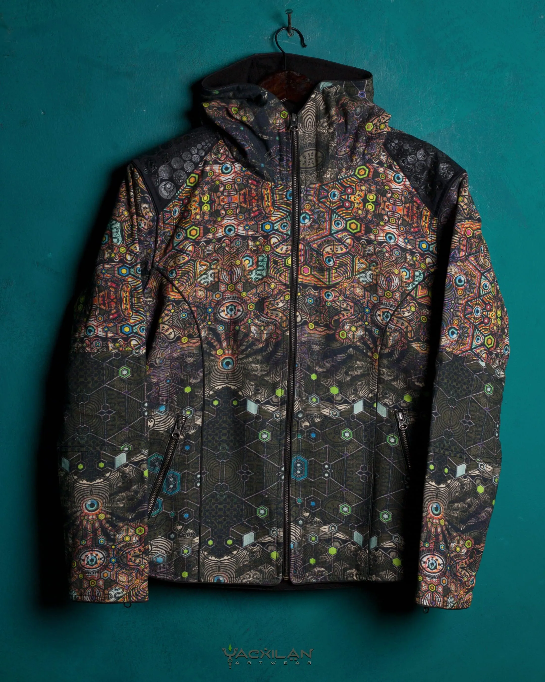 Jacket Men / Thick Linen All Over Print - PSYCHEDELIKA GALACTIKA