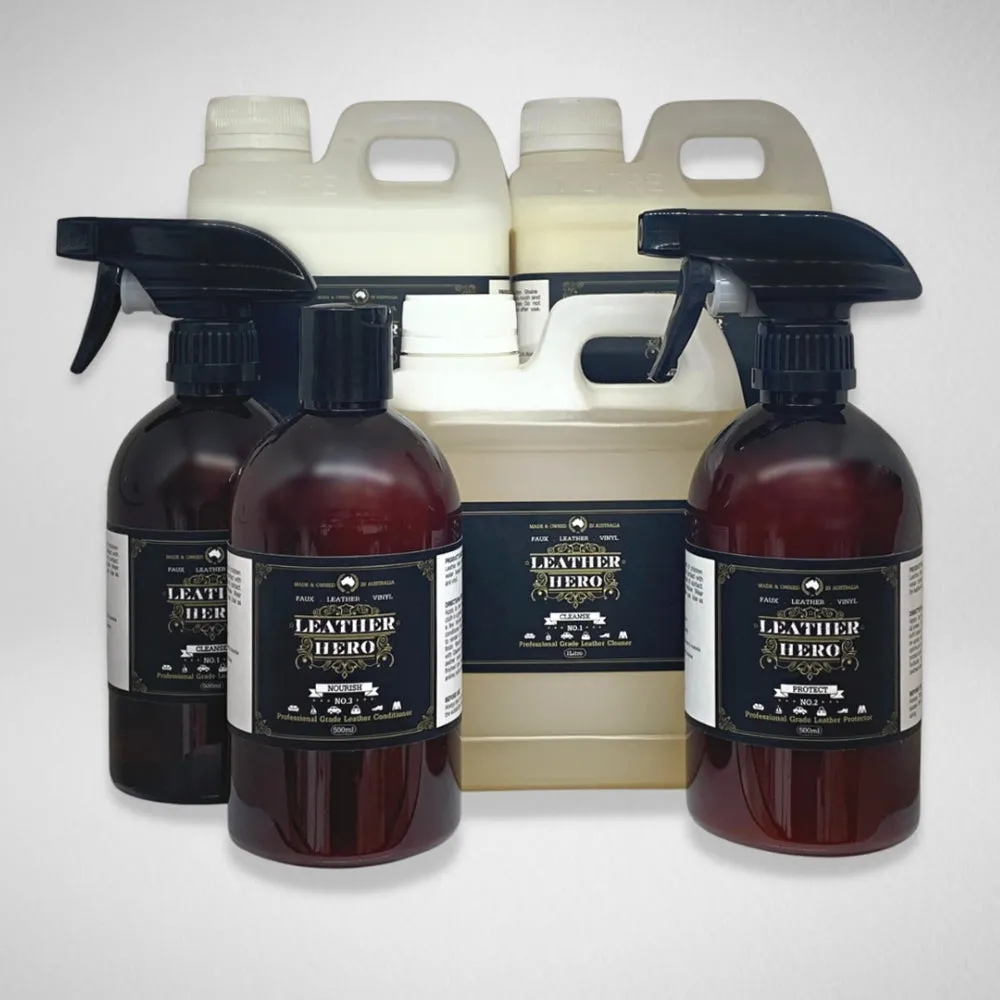 Leather Care & Protection Kit