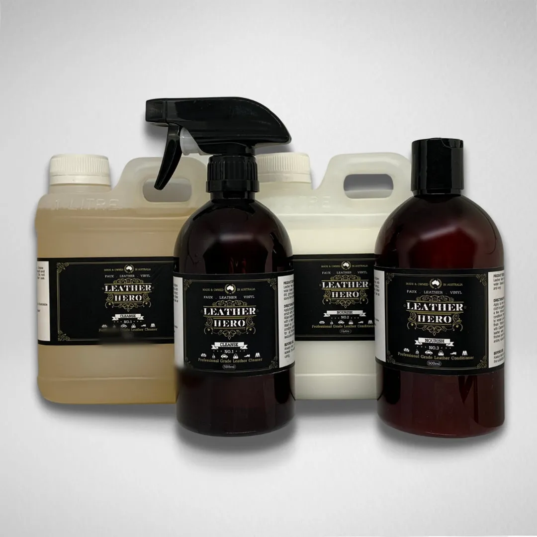 Leather Care & Protection Kit