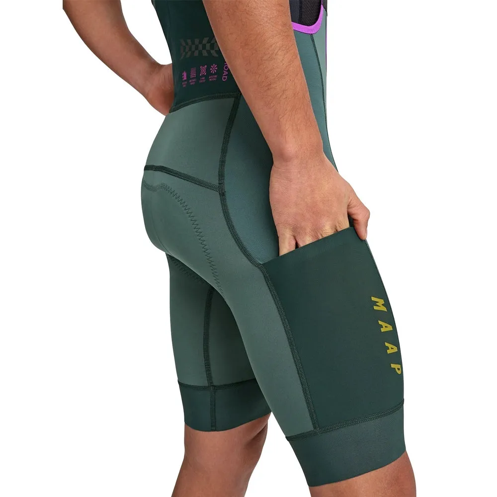MAAP Alt Road Cargo Bib Shorts - Cypress Green
