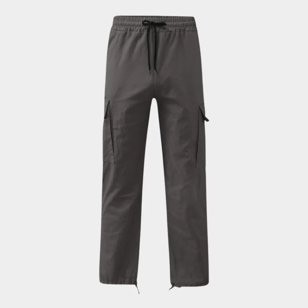 Men's Cargo Trousers  Loose Fit  Multi-Pocket  Outdoor & Fitness  Multiple Colours