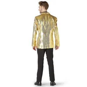 Men's Suitmeister Gold Sequin Jacket from OppoSuits