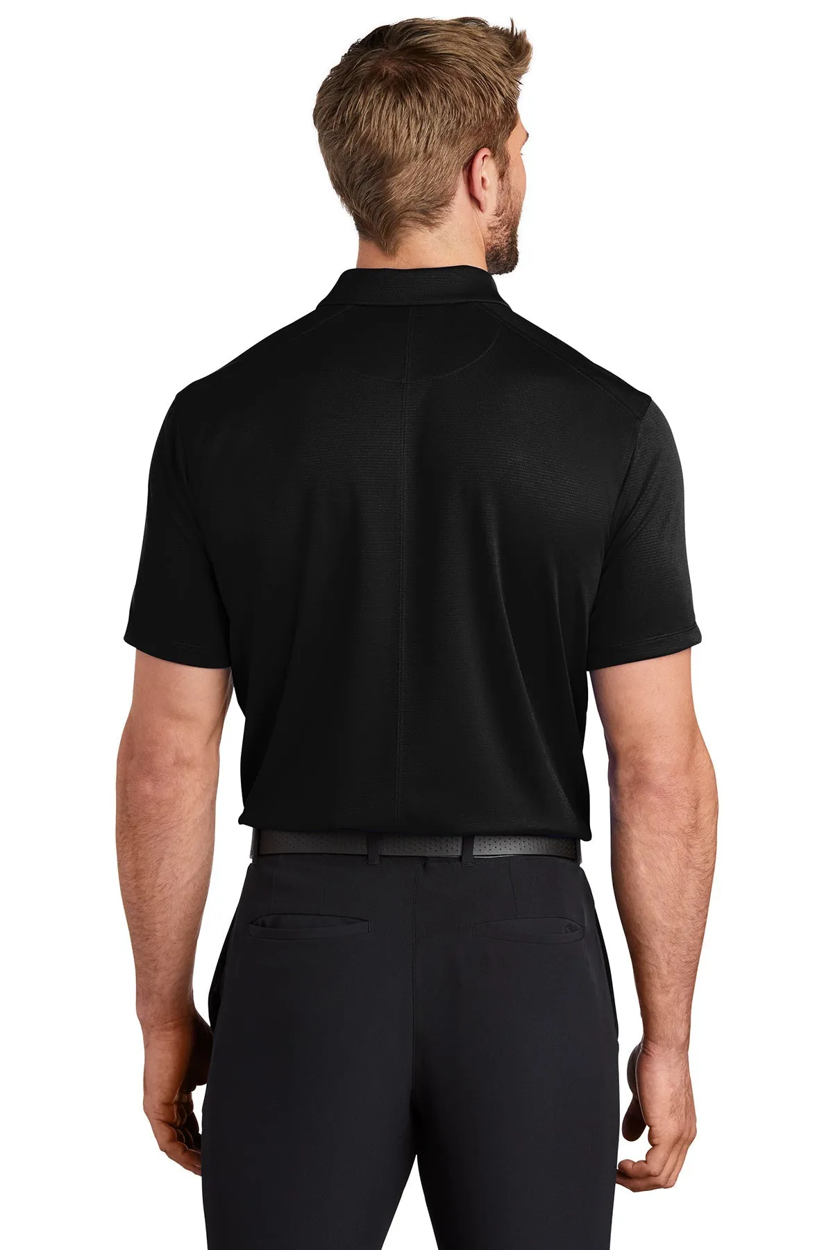 Nike Dry Essential Customized Polos, Black