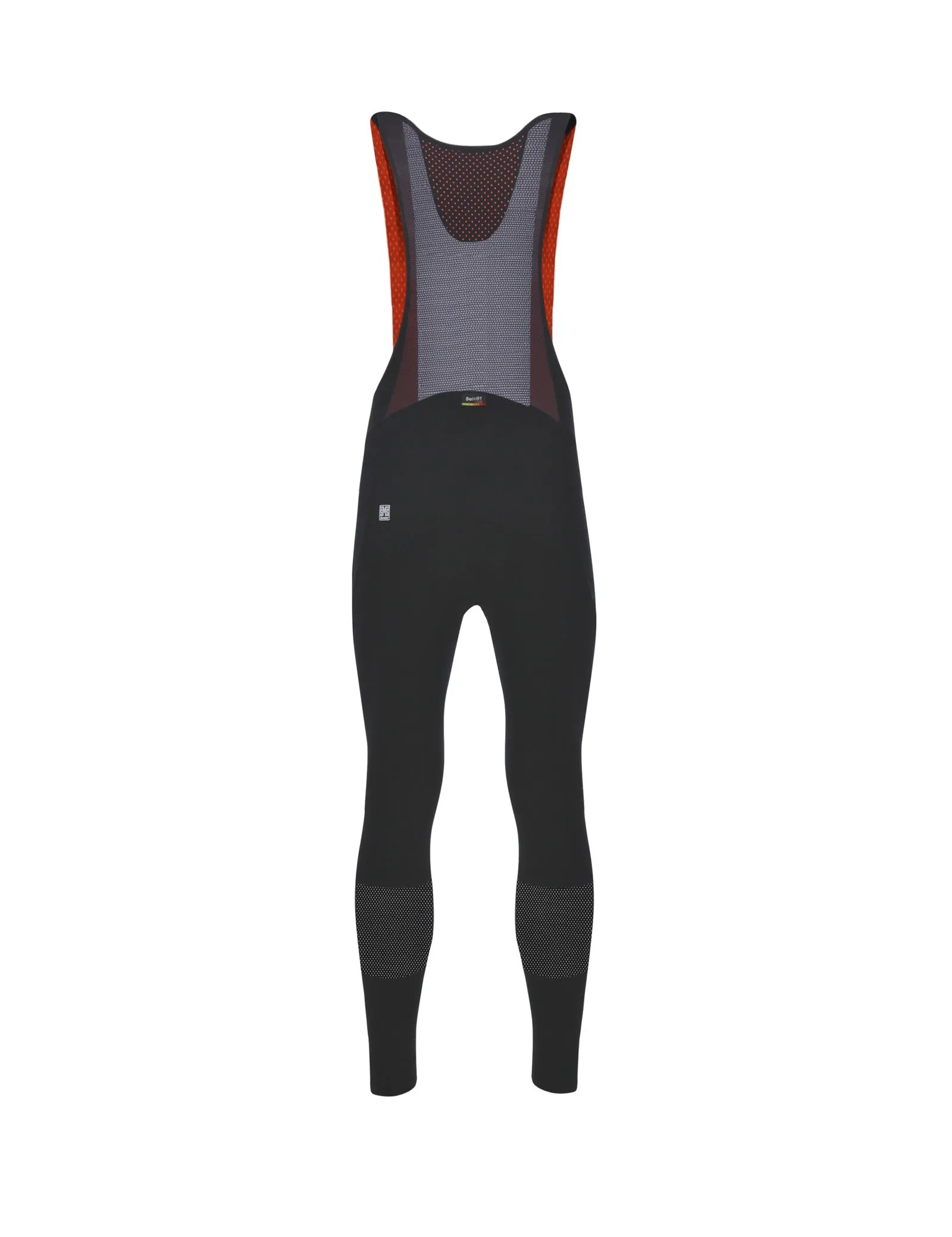 Nuhot Mens Bib Tights in Black by Santini