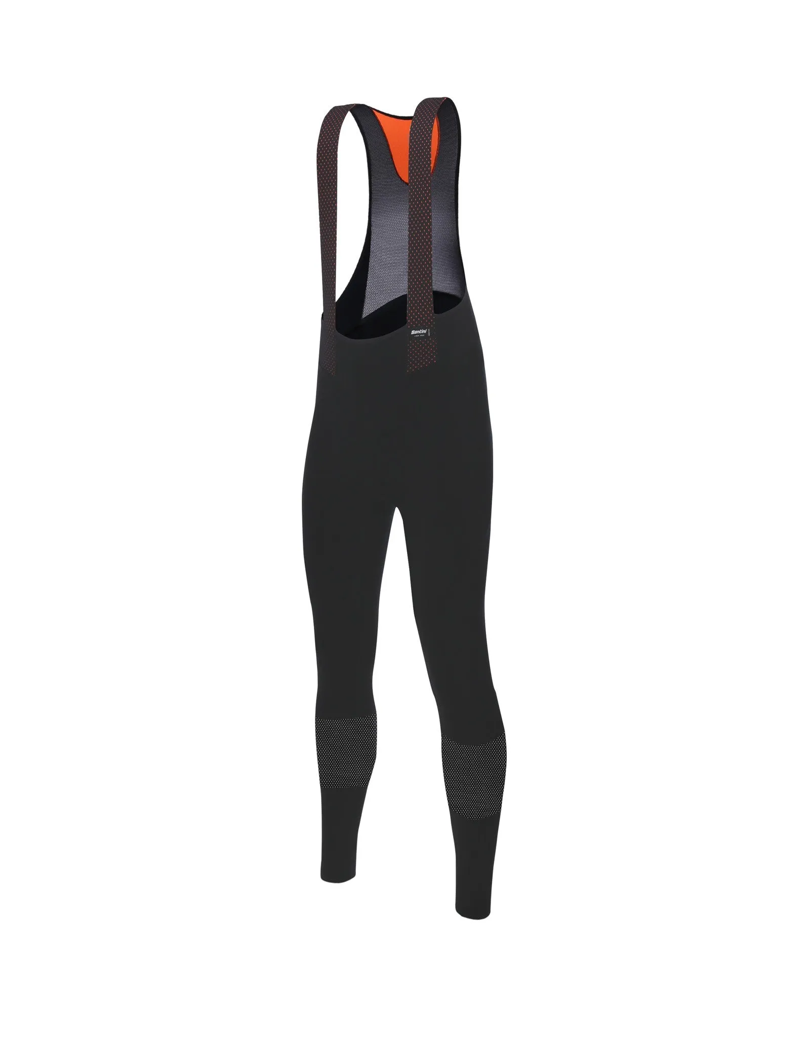 Nuhot Mens Bib Tights in Black by Santini