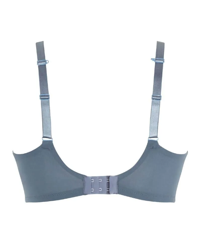 Panache Radiance Full Coverage Underwire Bra - Steel Blue