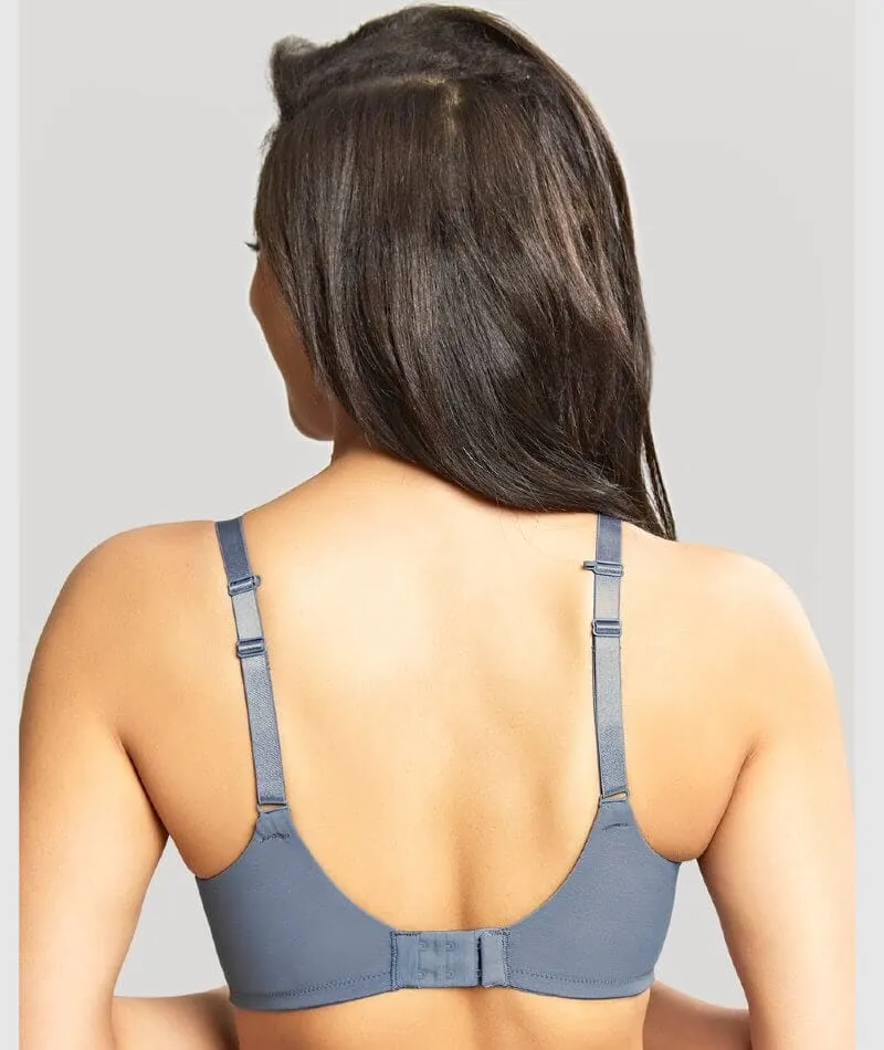Panache Radiance Full Coverage Underwire Bra - Steel Blue