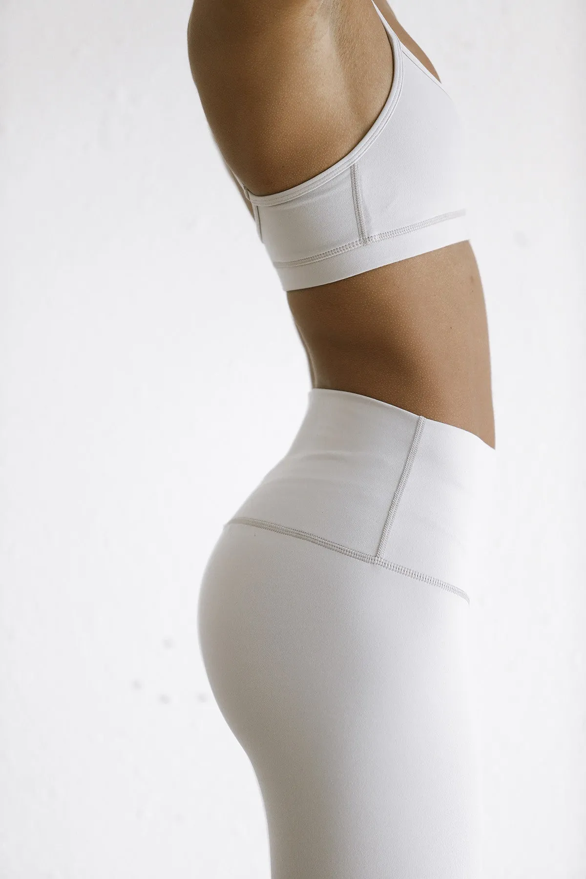 Rolldown Yoga Pants - Grey