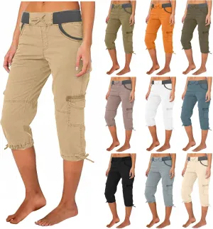 SHAOBGE Lightweight Summer Pants Women Summer Women Multi Pocket Trousers Outdoor Casual Sports Trendy Pants for