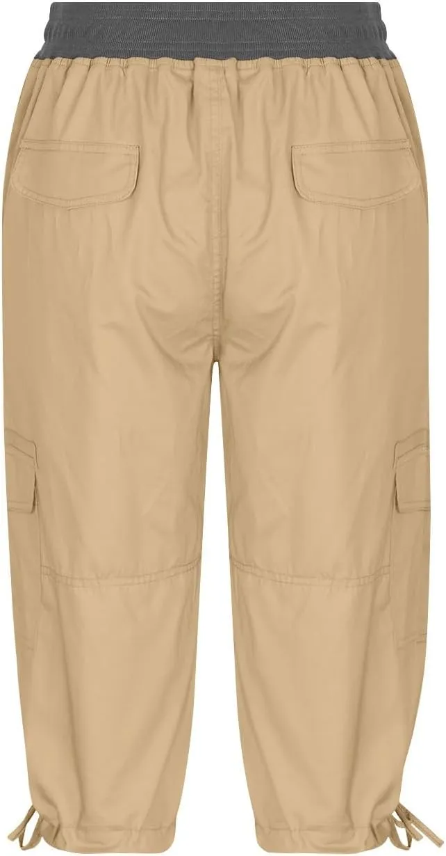 SHAOBGE Lightweight Summer Pants Women Summer Women Multi Pocket Trousers Outdoor Casual Sports Trendy Pants for