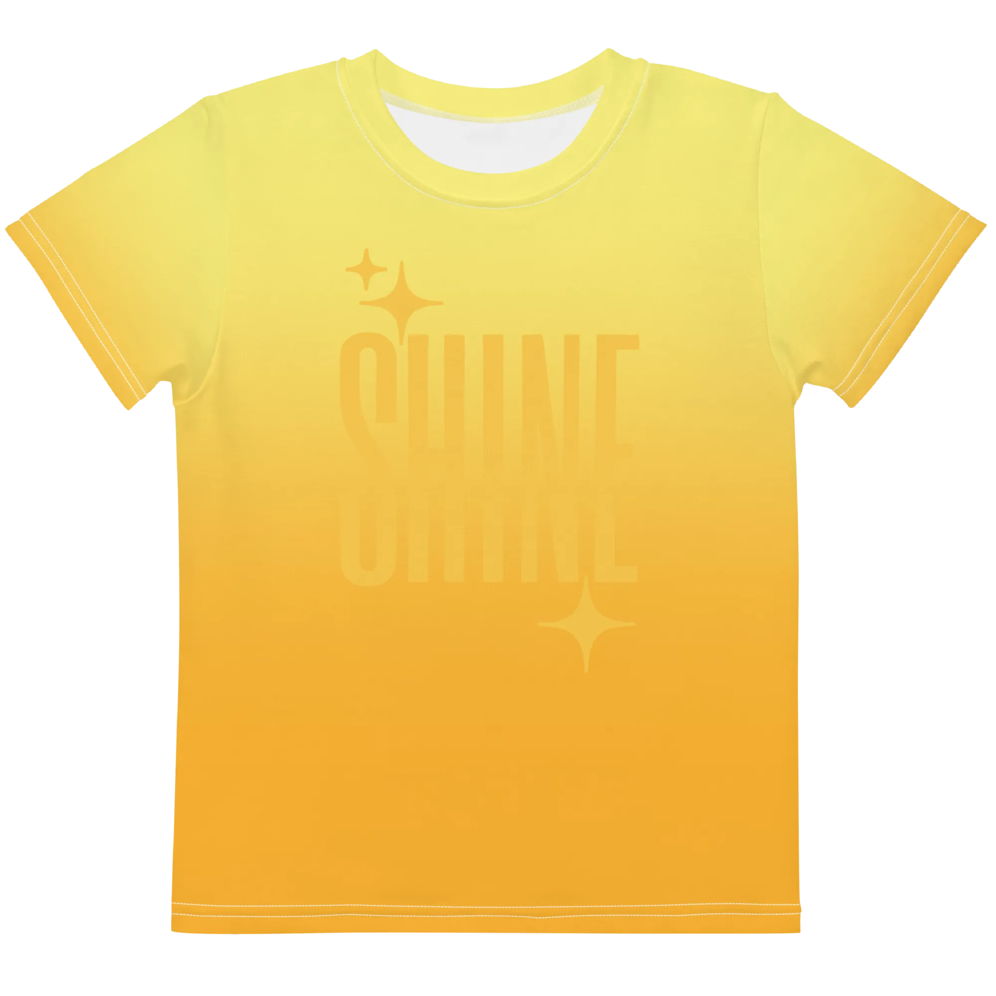 Shine Ghost Text Tee (Kids 2T-7)
