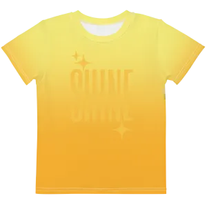 Shine Ghost Text Tee (Kids 2T-7)