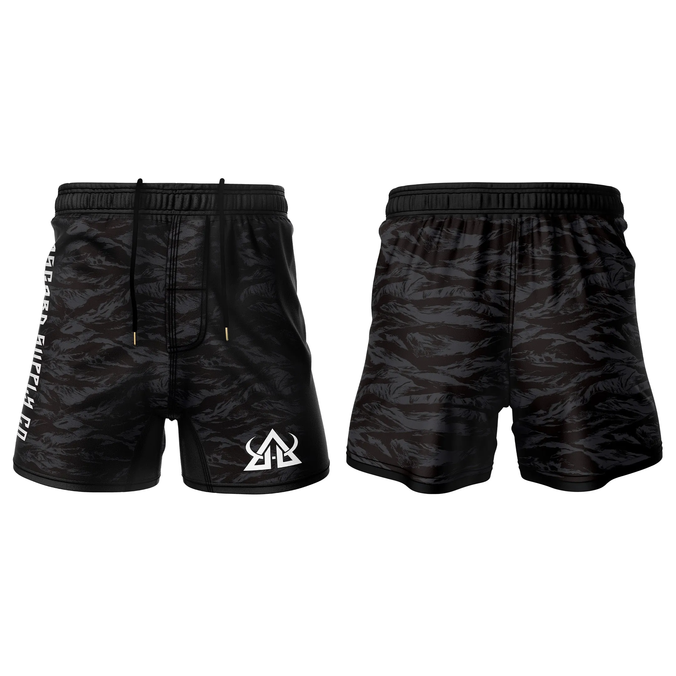 Shorts - Shadow Tiger Camo - Elastic Waist