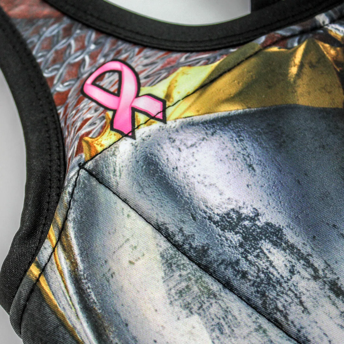Social Paintball Grit Padded Sports Bra - Warrior Breastplate
