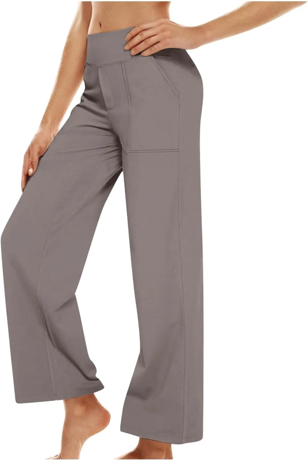 TARIENDY Yoga Pants Women 2025 Wide Leg Pants High Waist Stretch Dressy Casual Sweatpants Loose Comfy Workout Trousers