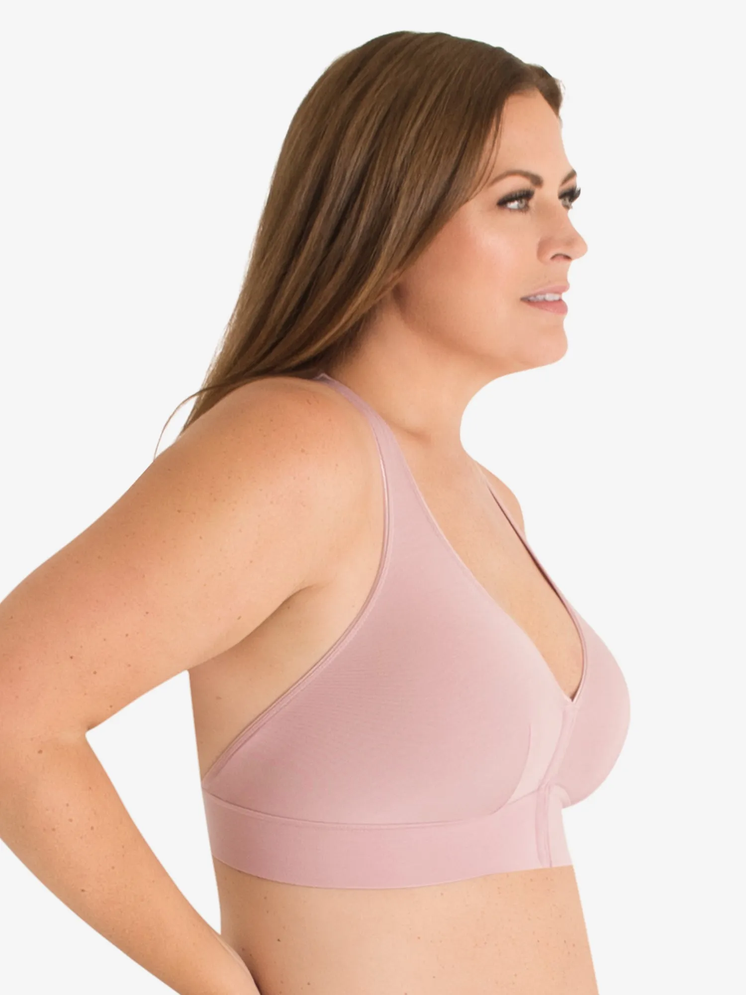 The Greta - Front-Closure Wirefree Bralette