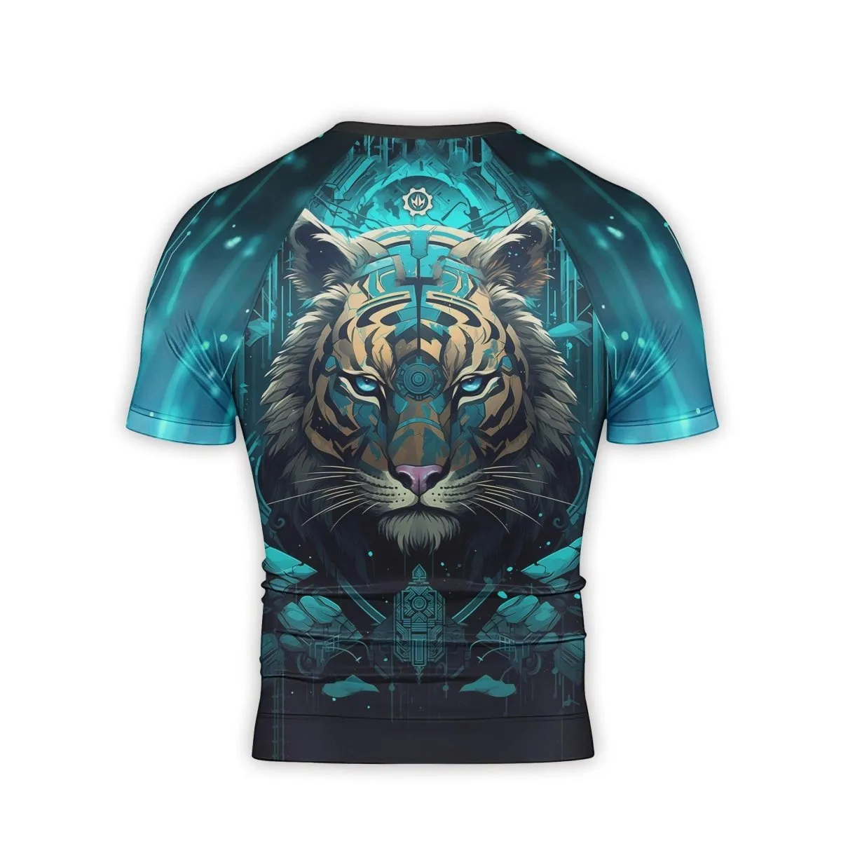 Tiger Light Men's Short Sleeve Rash Guard