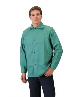 Tillman 6230 Green Flame Retardant Cotton Welding Jacket