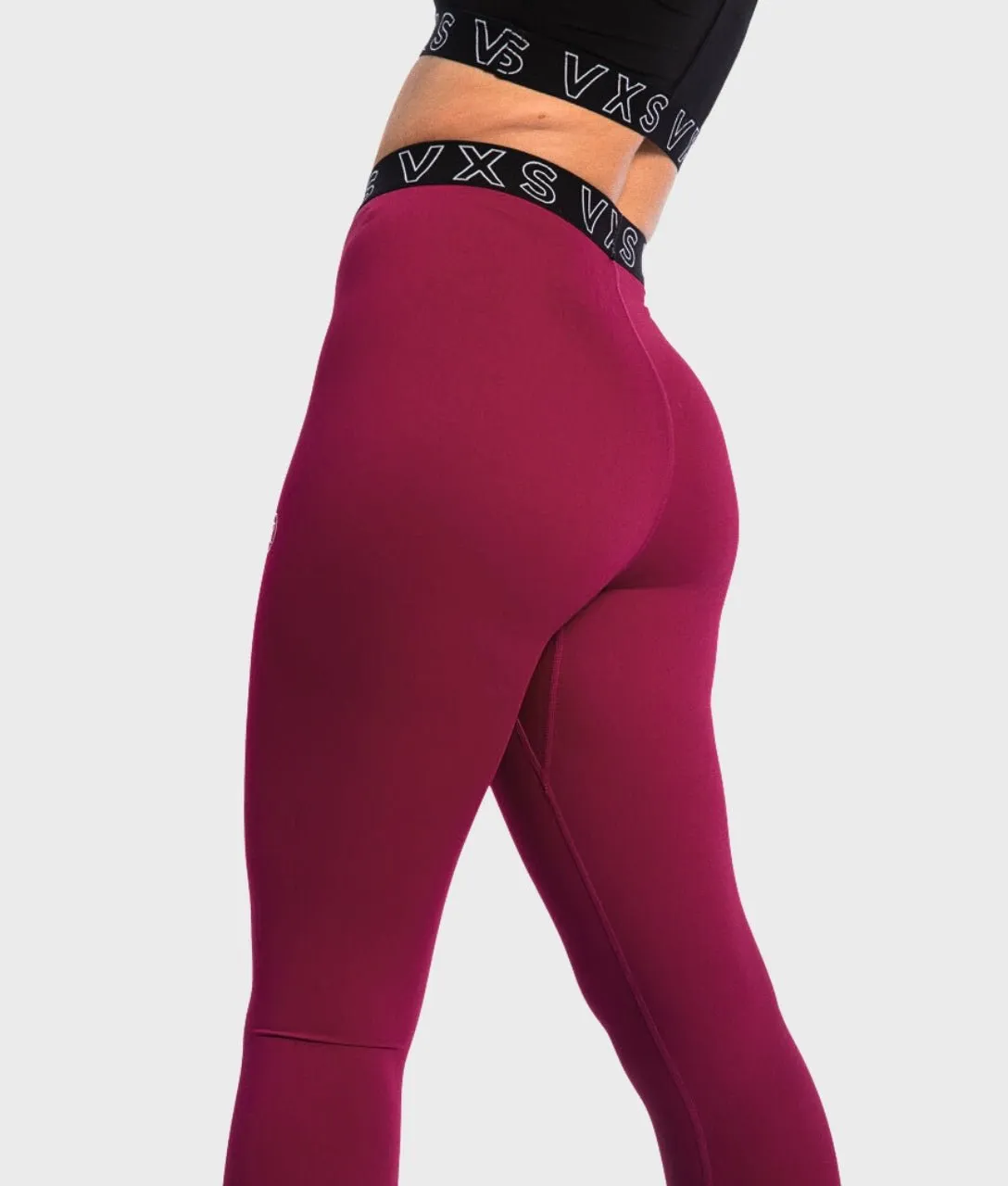 TRAINING Leggings [Maroon] - B Grade