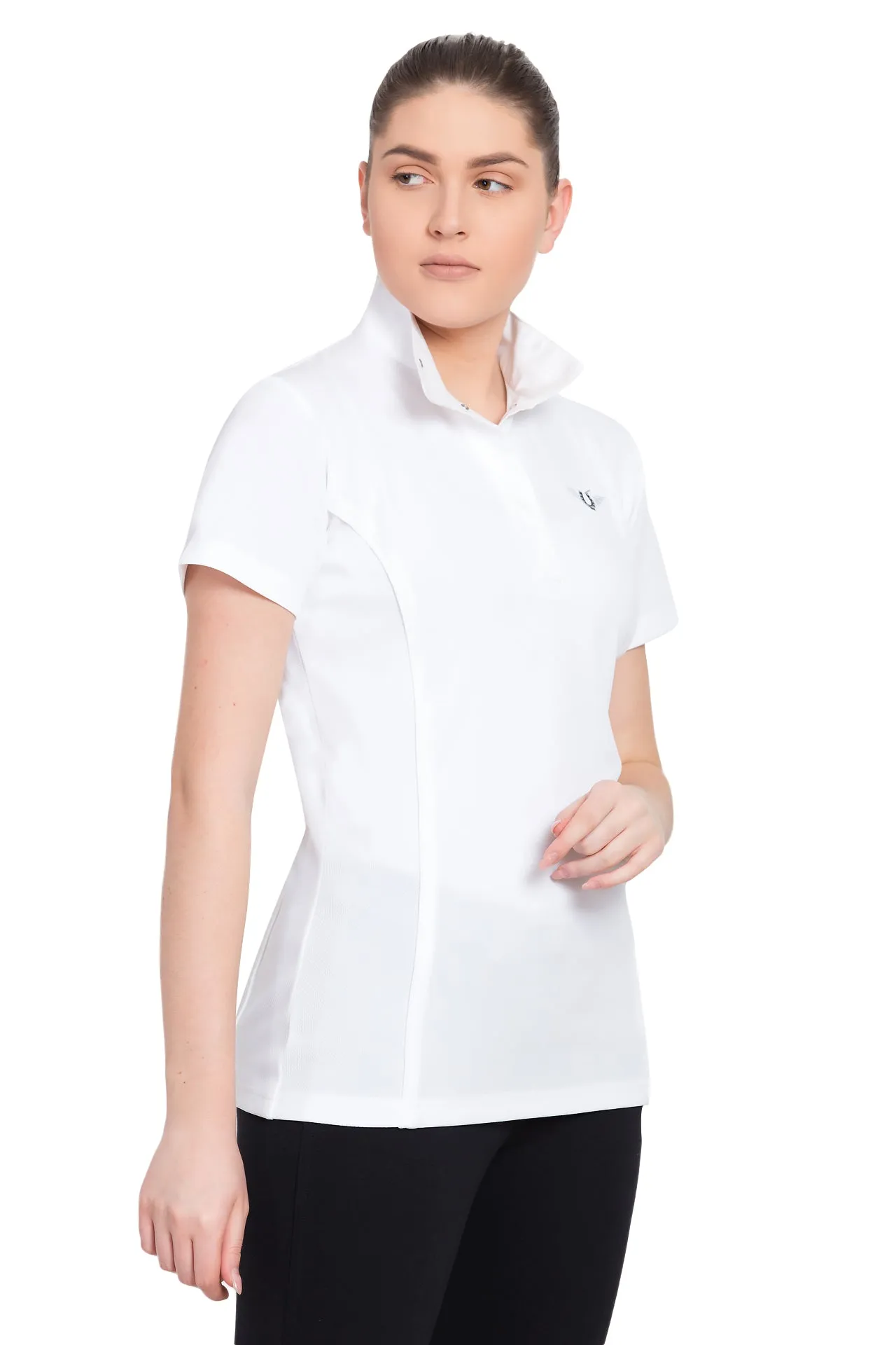 TuffRider Ladies Kirby Kwik Dry Short Sleeve Show Shirt