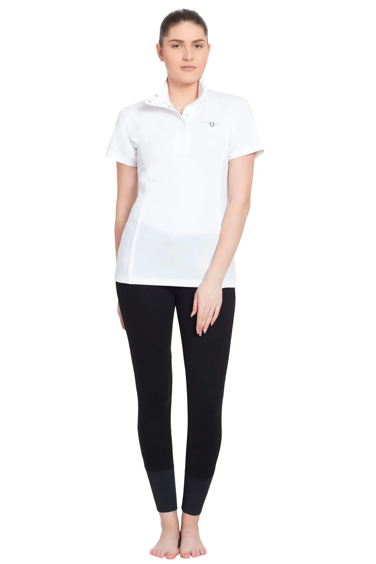 TuffRider Ladies Kirby Kwik Dry Short Sleeve Show Shirt