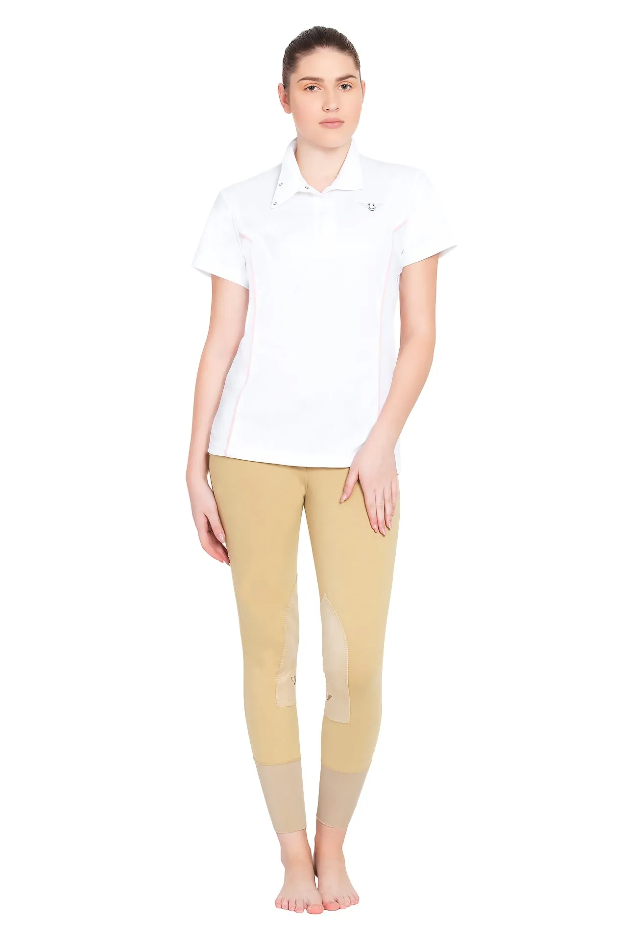 TuffRider Ladies Kirby Kwik Dry Short Sleeve Show Shirt