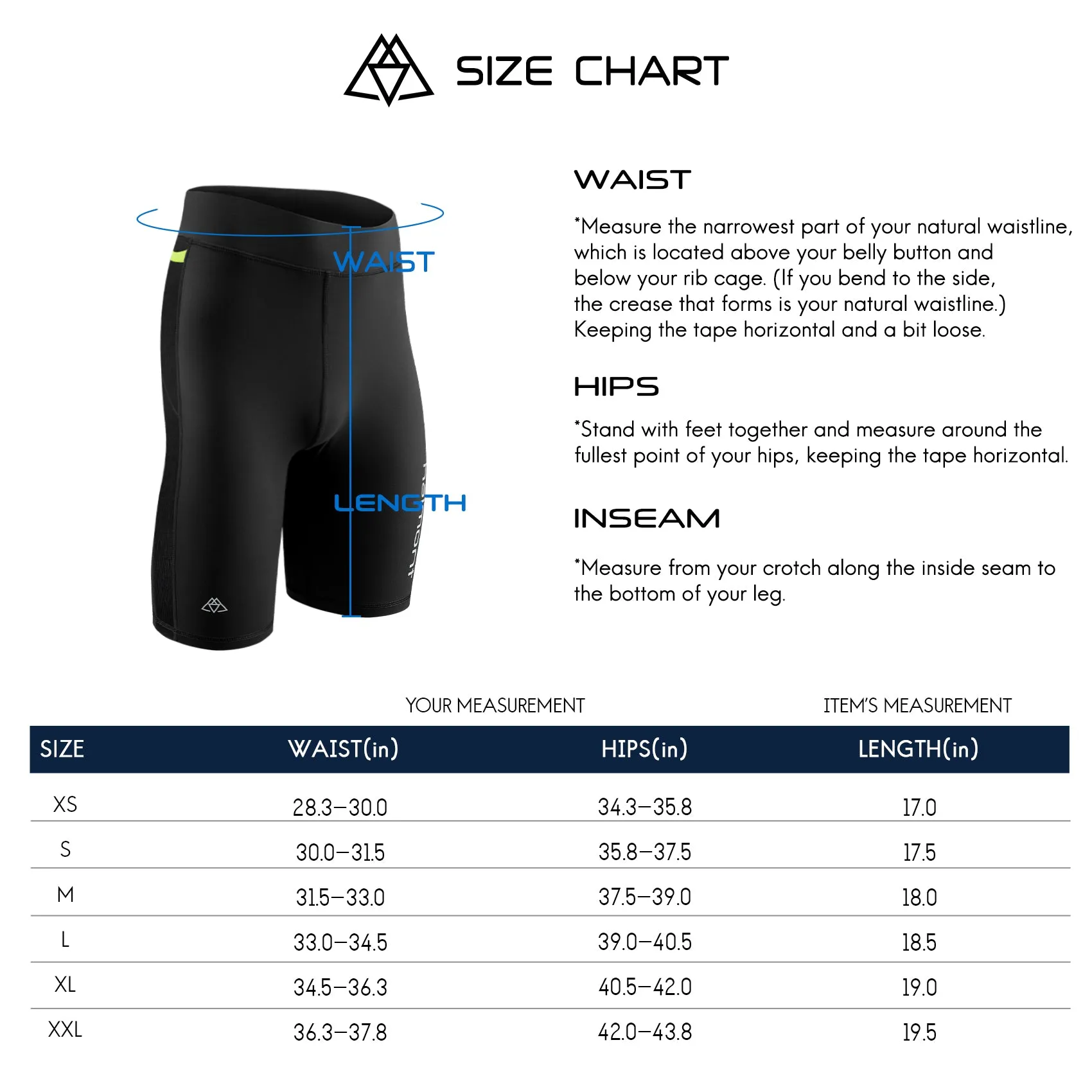 Ultimate Comfort Compression Trail Running Shorts Tights Men's